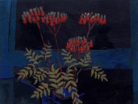 Florero en banqueta 54x81 cm Ã³leo/lienzo 2015